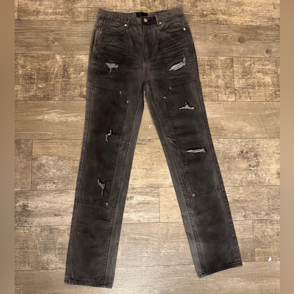 RtA Charcoal Denim Jeans Brand New Never Worn Without Tags Size 30